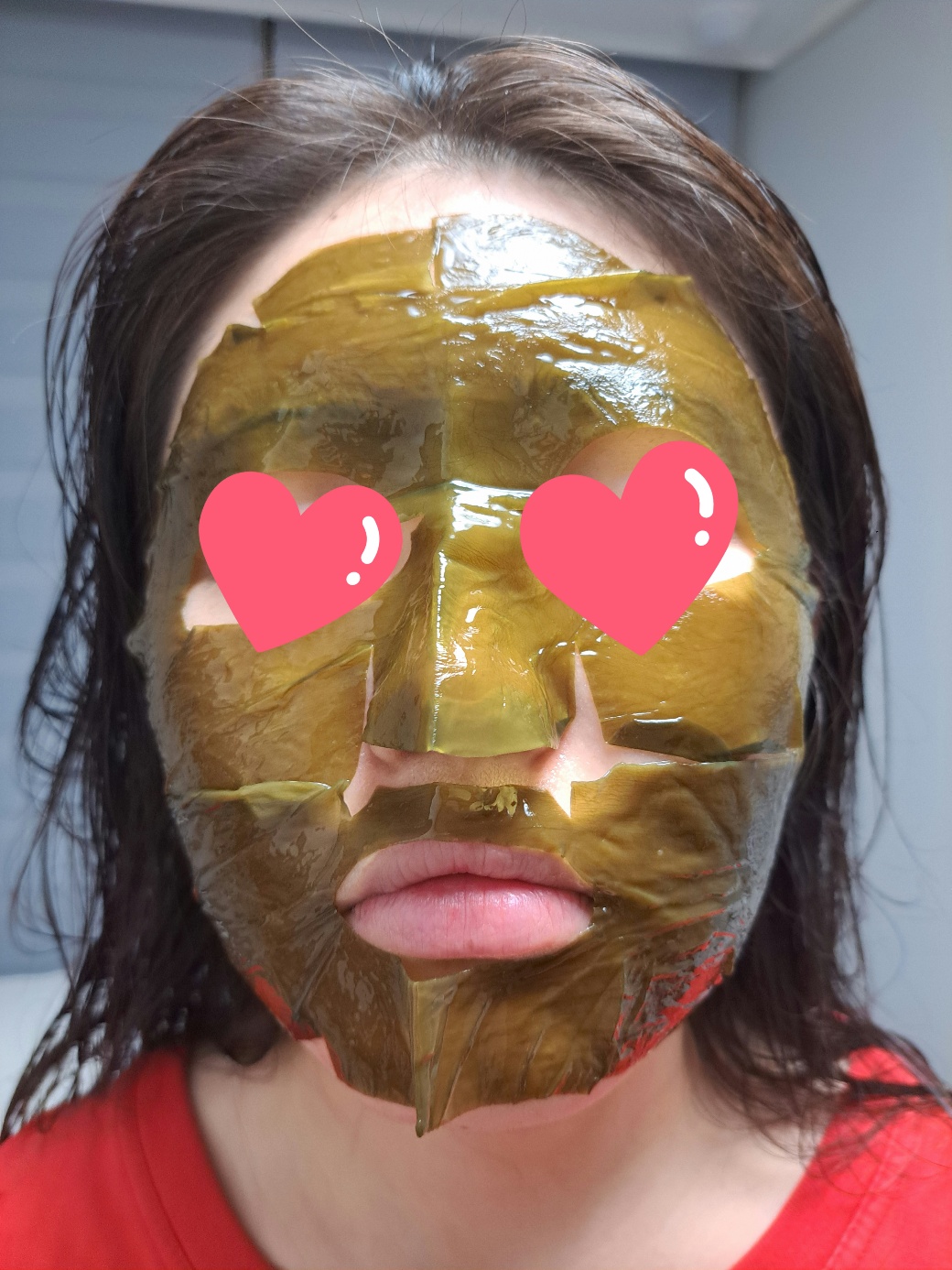 アルゲオーガニックコンブマスクパック/WHAMISA/シートマスク・パックを使ったクチコミ（3枚目）