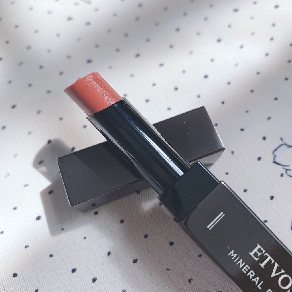 ミネラルルージュ メルティチョコ/エトヴォス/口紅を使ったクチコミ（2枚目）