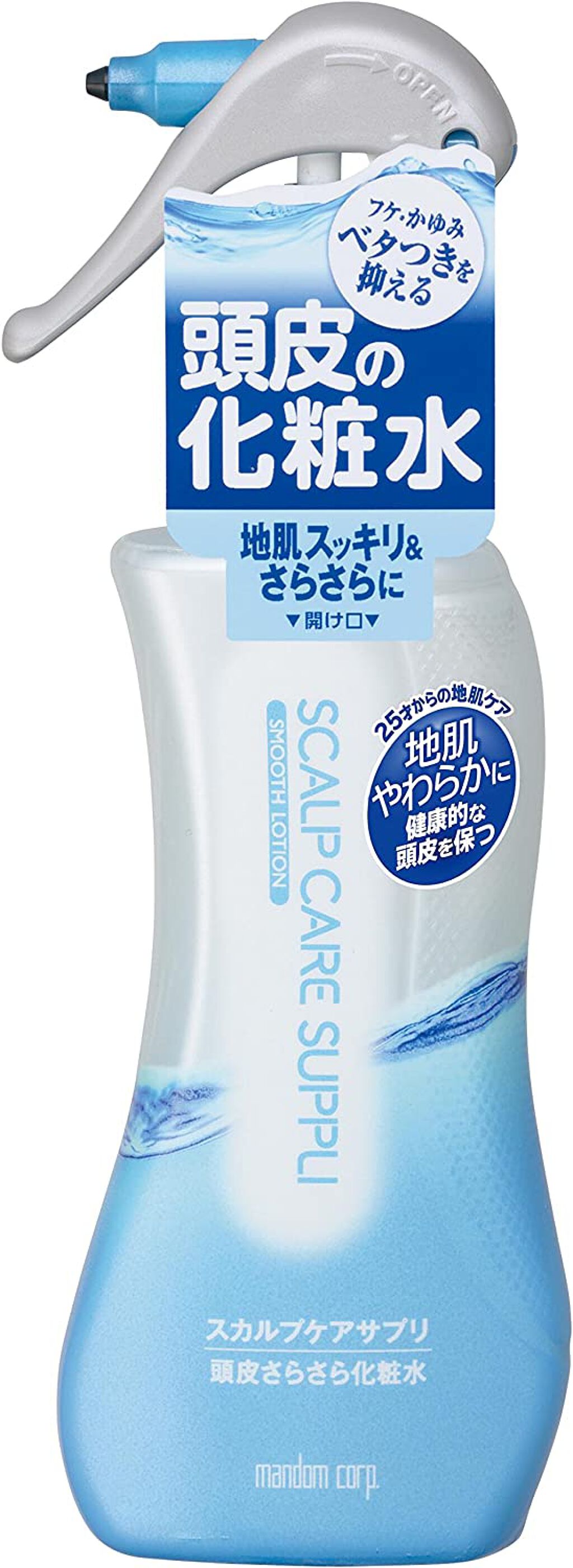 マンダム スカルプケアサプリ 頭皮さらさら化粧水