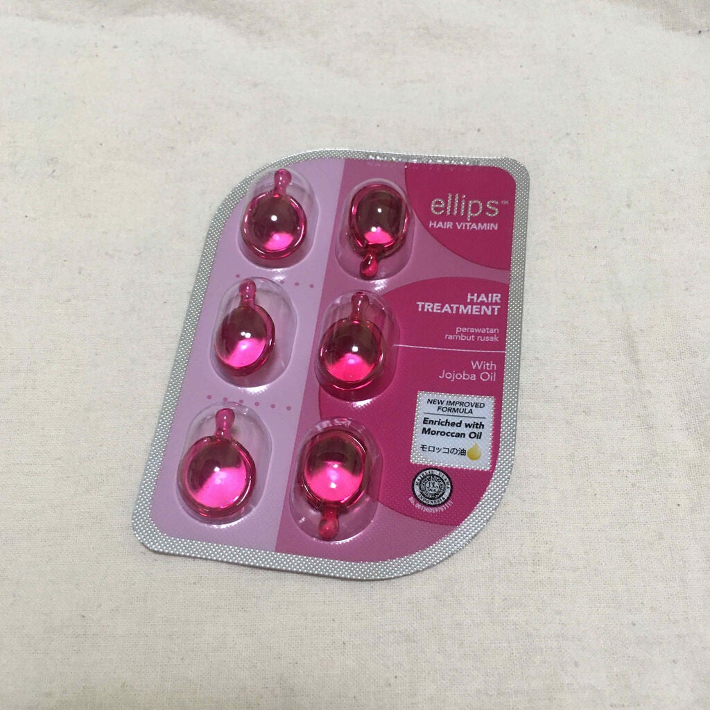 ヘアーオイル【トリートメント】/ellips/ヘアオイルを使ったクチコミ(1枚目)