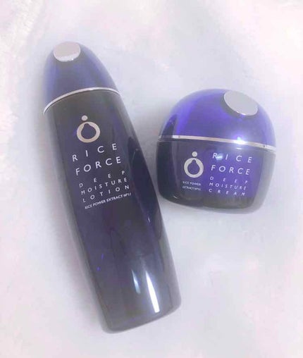 ディープモイスチュアクリーム/ライスフォース/フェイスクリームを使ったクチコミ(1枚目)