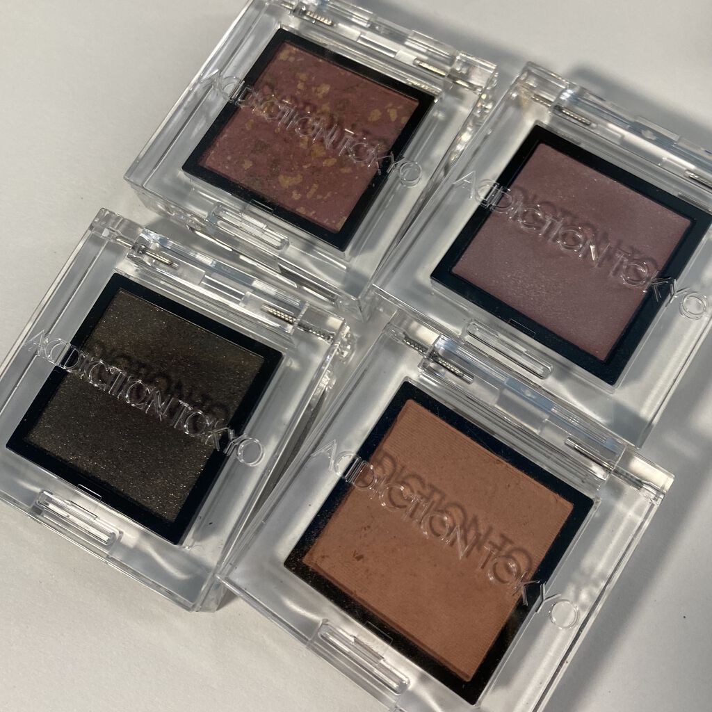 ザ アイシャドウ アンポリッシュ ジェム 104 Sensual Ruby/ADDICTION/単色アイシャドウを使ったクチコミ（2枚目）