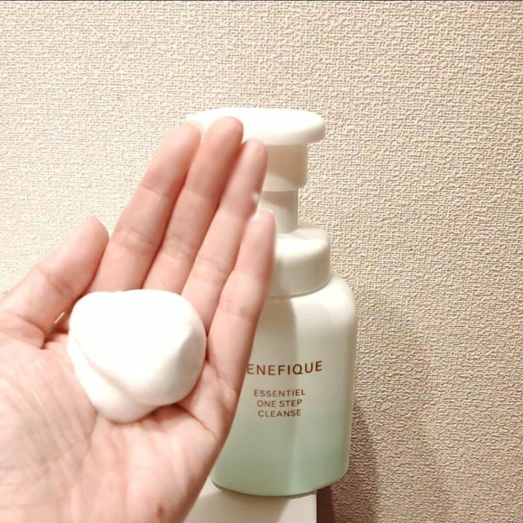 エッセンシャル ワンステップクレンズ/BENEFIQUE/泡洗顔を使ったクチコミ(2枚目)