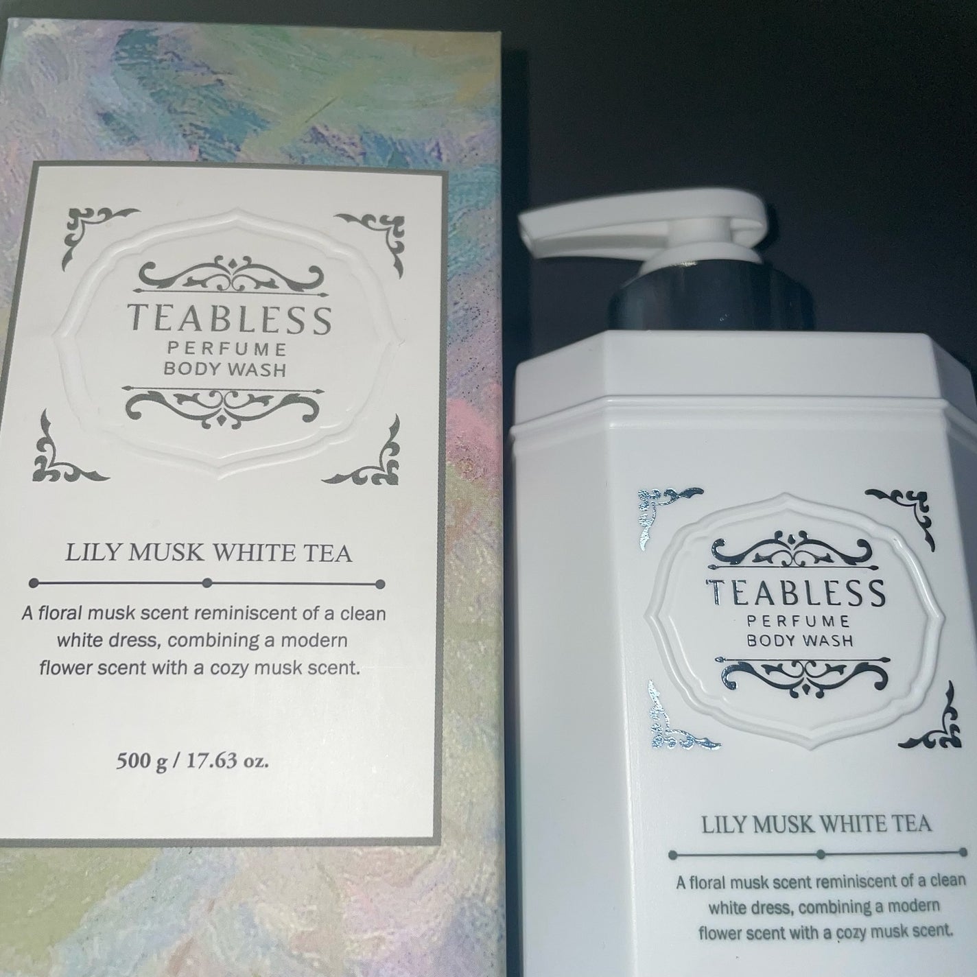 パフュームボディウォッシュ リリームスクホワイトティー/TEABLESS/ボディソープを使ったクチコミ(2枚目)