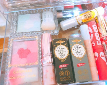 3段式クリアーケース/DAISO/その他化粧小物を使ったクチコミ(3枚目)