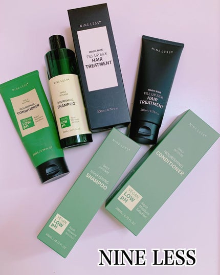Magic Nine Fill Up Silk Hair Treatment/NINELESS/洗い流すヘアトリートメントを使ったクチコミ(1枚目)