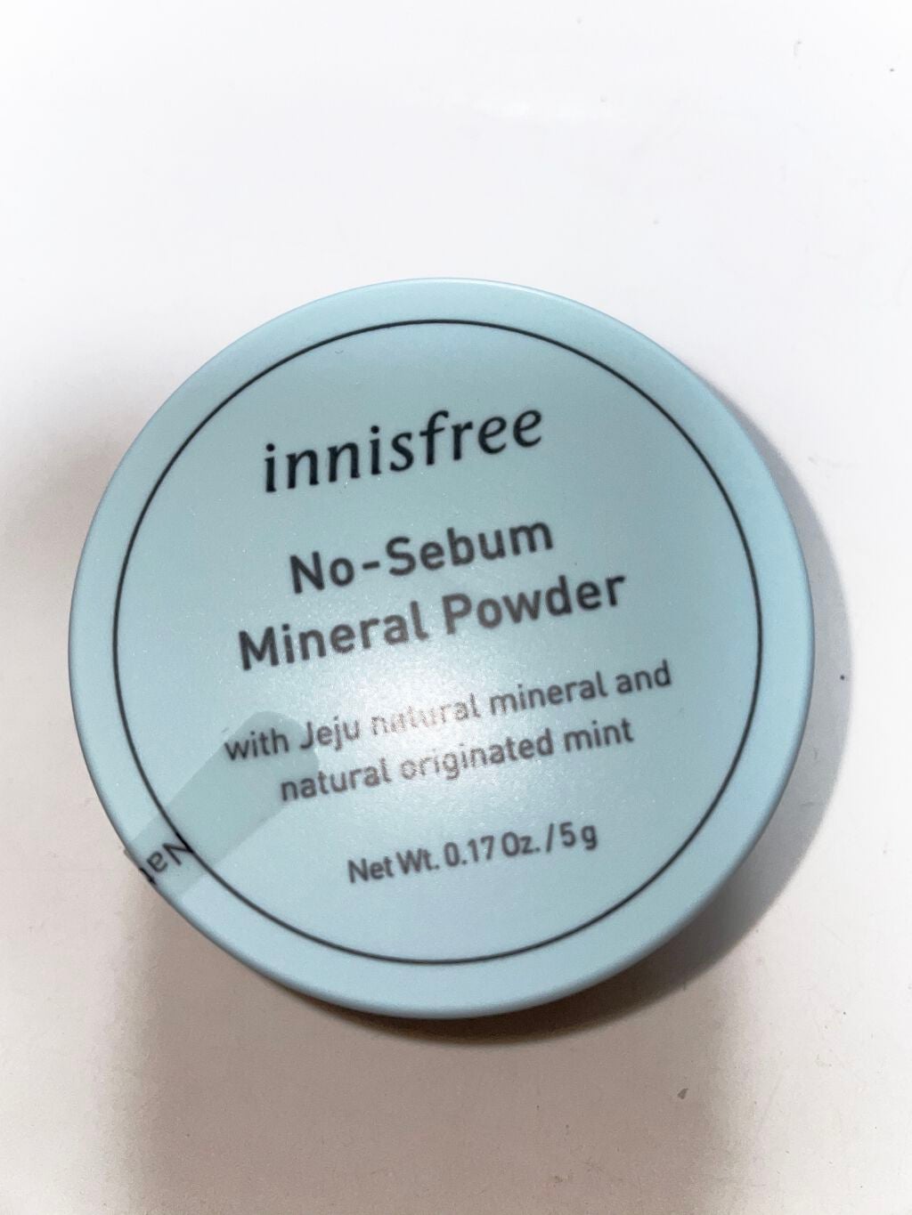 ノーセバム ミネラルパウダー/innisfree/ルースパウダーを使ったクチコミ(1枚目)