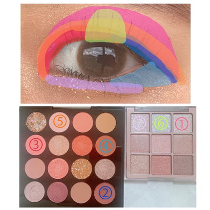 大英博物館 エジプトシリーズ アイシャドウパレット/ZEESEA/アイシャドウパレットを使ったクチコミ(4枚目)