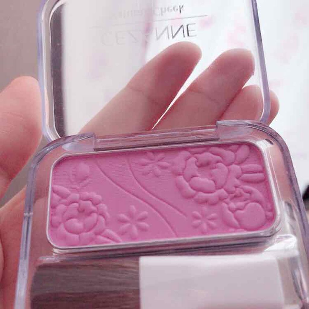 ナチュラル チークN/CEZANNE/パウダーチークを使ったクチコミ（2枚目）