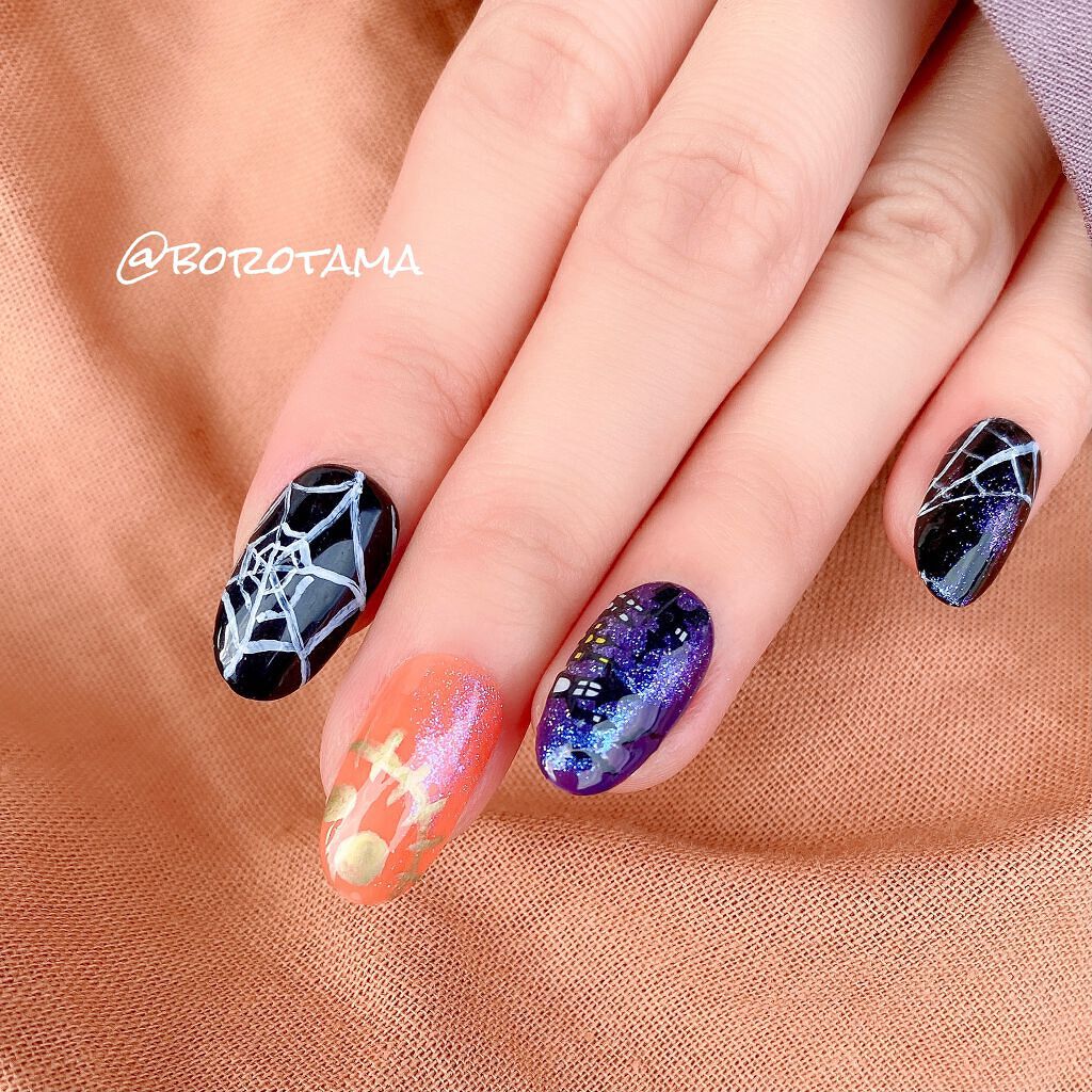 ジェルネイル（ライト対応）/セリア/ジェルネイルを使ったクチコミ（2枚目）