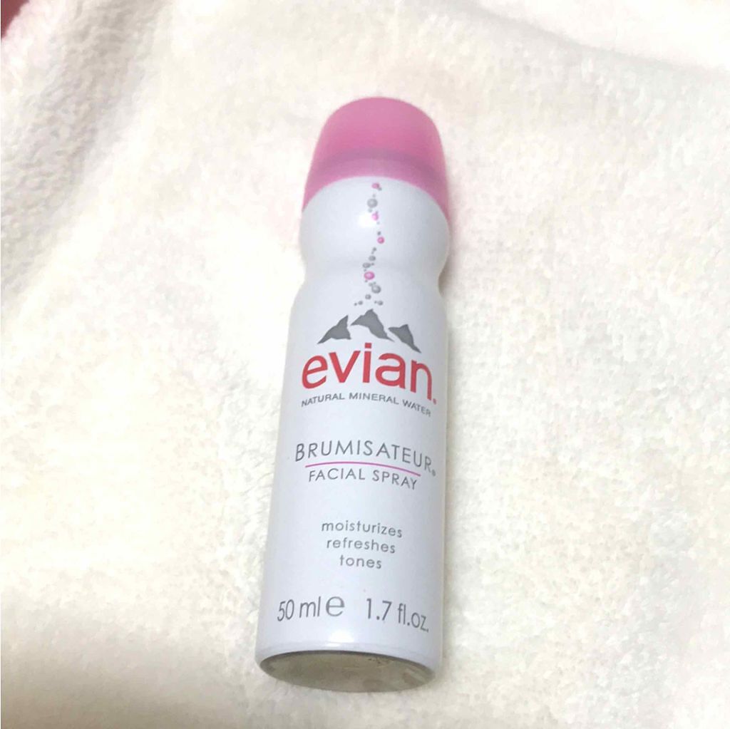 フェイシャルスプレー/エビアン/ミスト状化粧水を使ったクチコミ（1枚目）