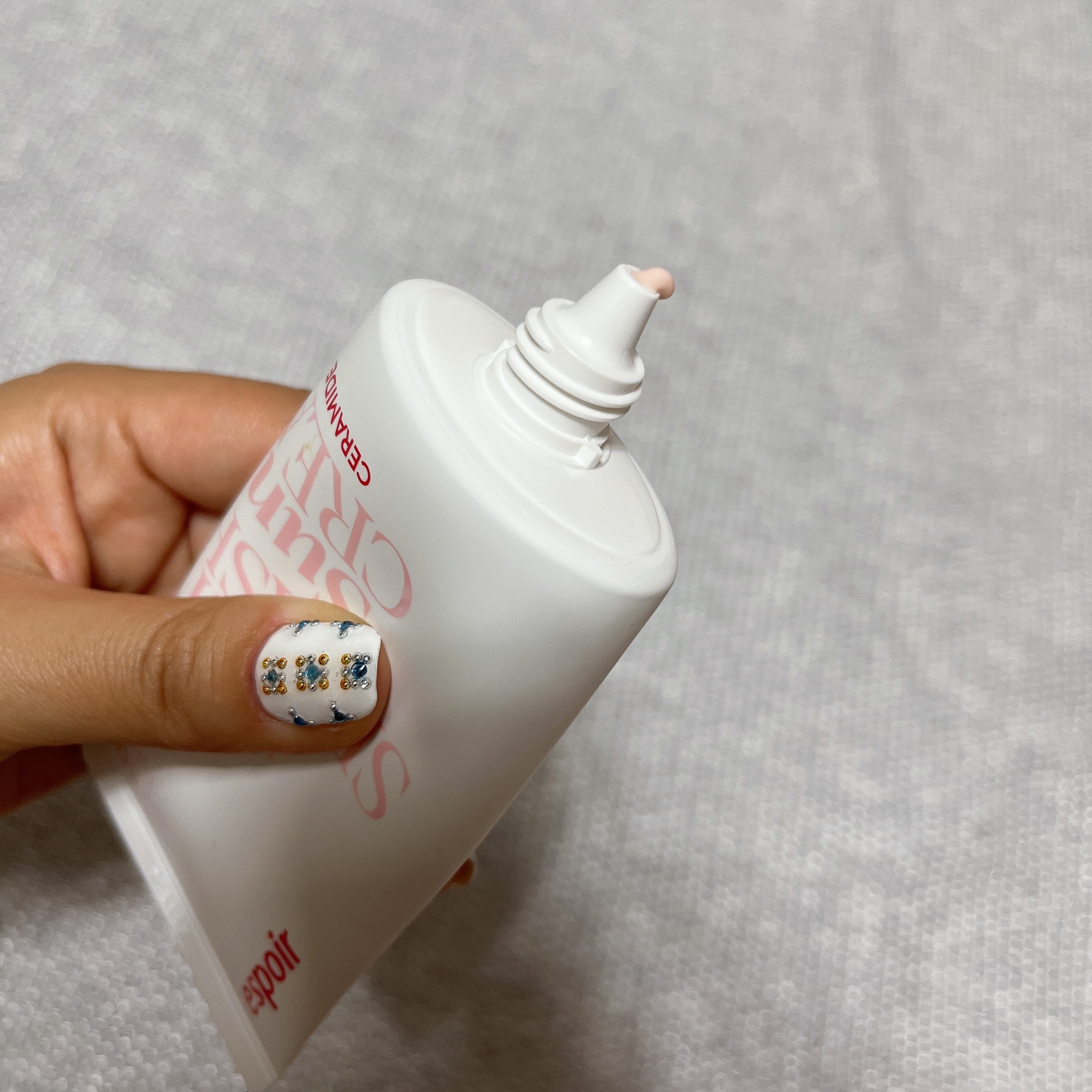 ウォータースプラッシュサンクリーム セラミド/espoir/日焼け止めクリームを使ったクチコミ（3枚目）