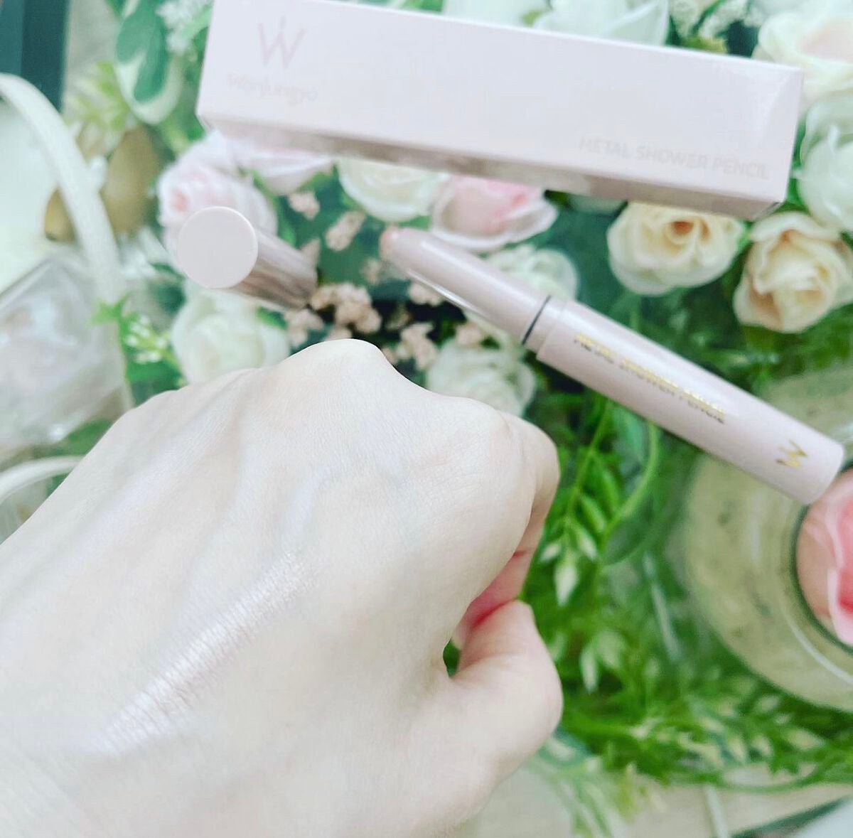 ウォンジョンヨ メタルシャワーペンシル/Wonjungyo/スティックアイシャドウを使ったクチコミ(3枚目)