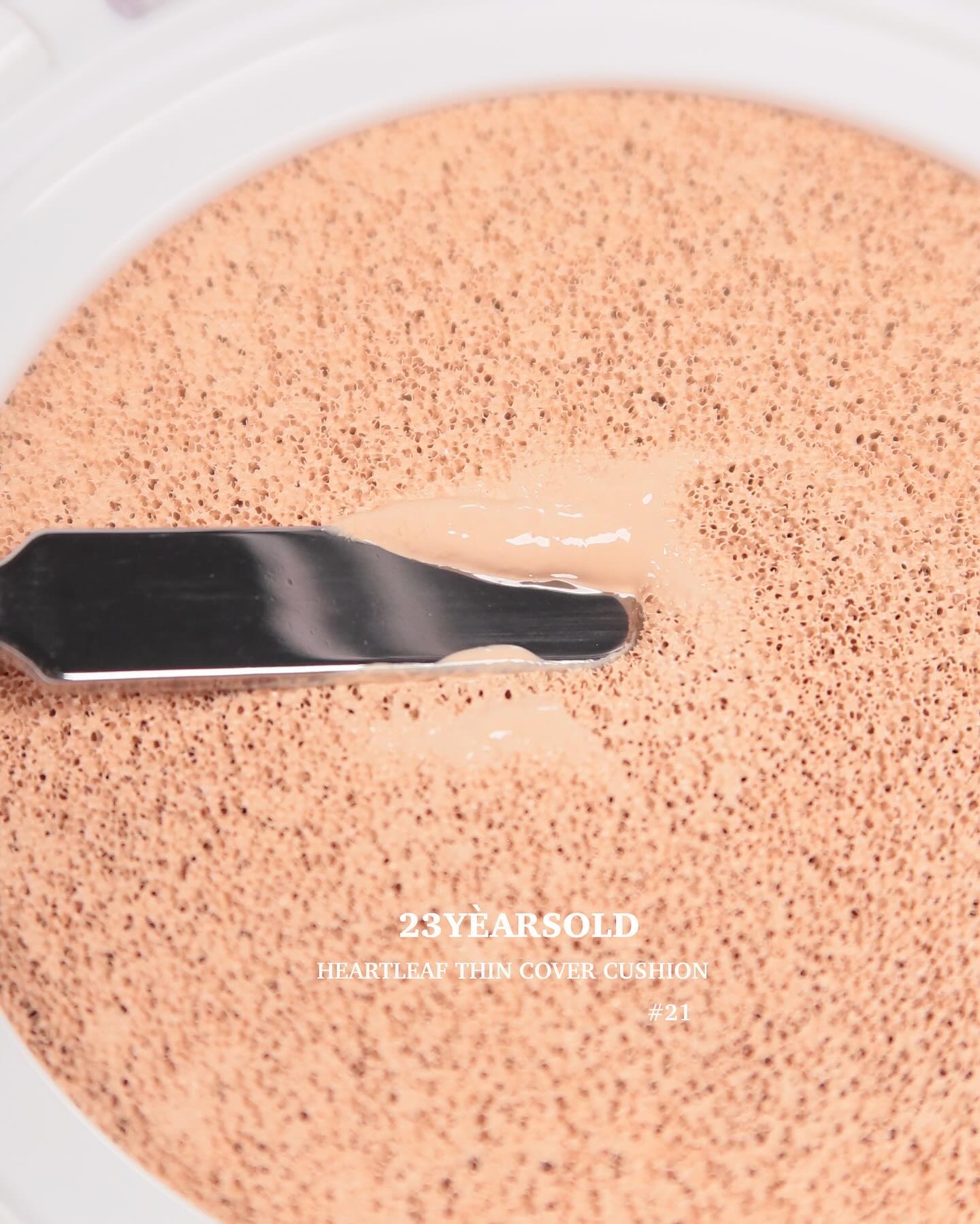 ハートリーフシーンカバークッション/23years old/クッションファンデーションを使ったクチコミ（1枚目）