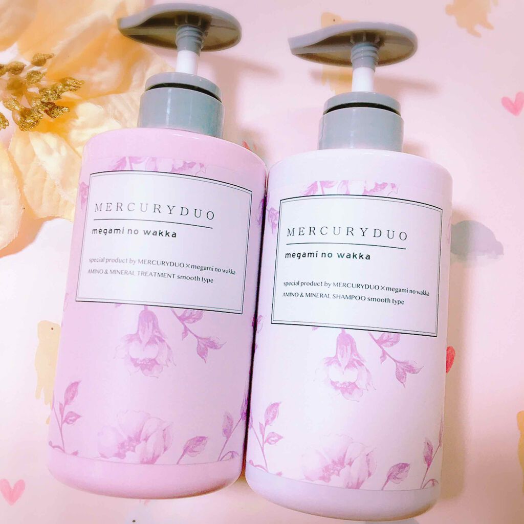 MERCURYDUO シャンプー【スムース】・トリートメント【スムース】/R&/市販シャンプーを使ったクチコミ（1枚目）