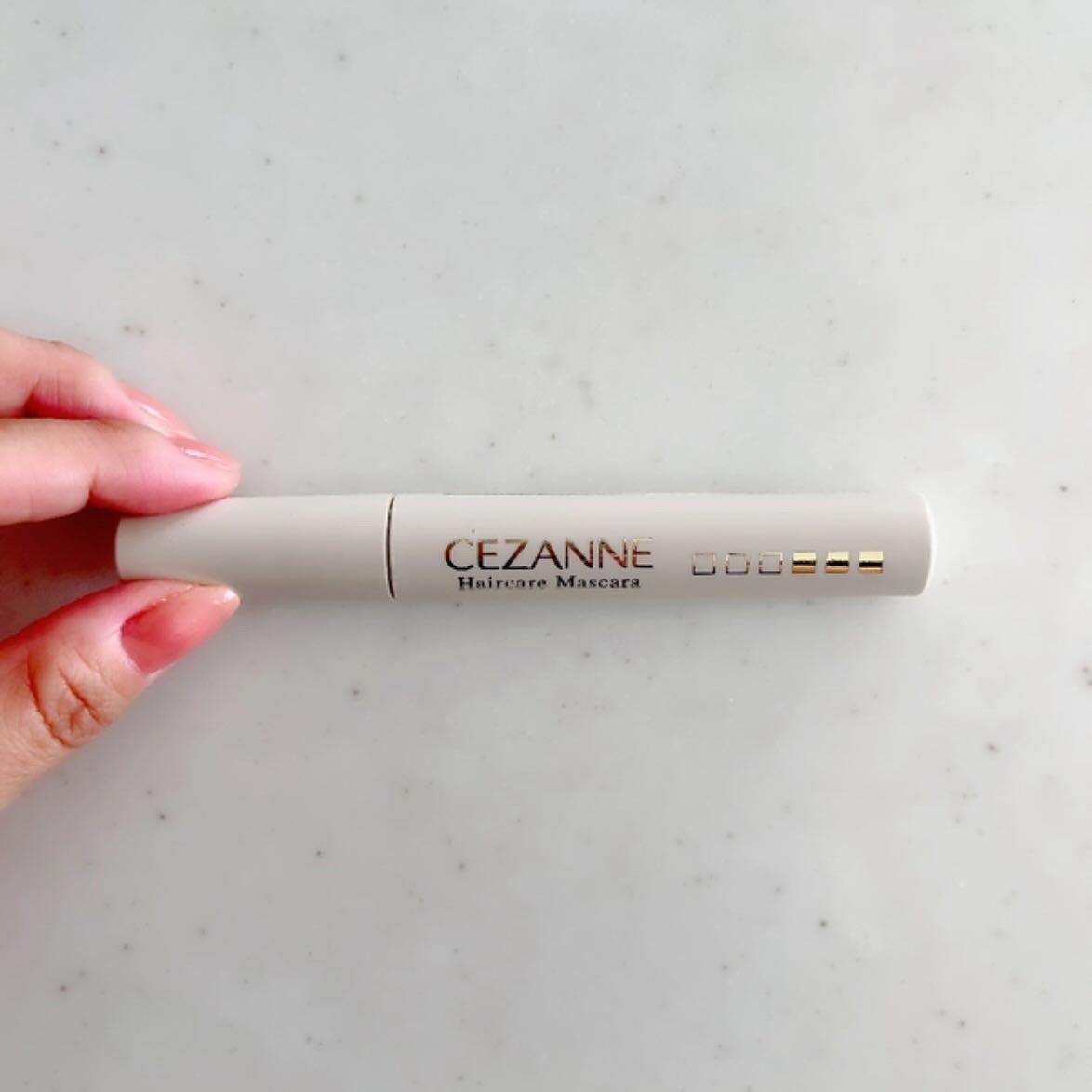 ヘアケアマスカラ/CEZANNE/ヘアジェルを使ったクチコミ(3枚目)