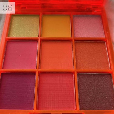 UR GLAM　BLOOMING EYE COLOR PALETTE/U R GLAM/パウダーアイシャドウを使ったクチコミ（3枚目）