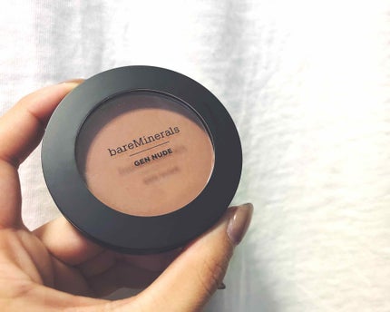 ジェン ヌード パウダー ブラッシュ/bareMinerals/パウダーチークを使ったクチコミ(1枚目)