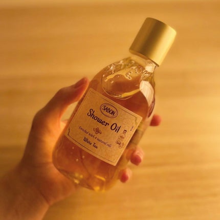 シャワーオイル ホワイトティー/SABON/ボディソープを使ったクチコミ(1枚目)