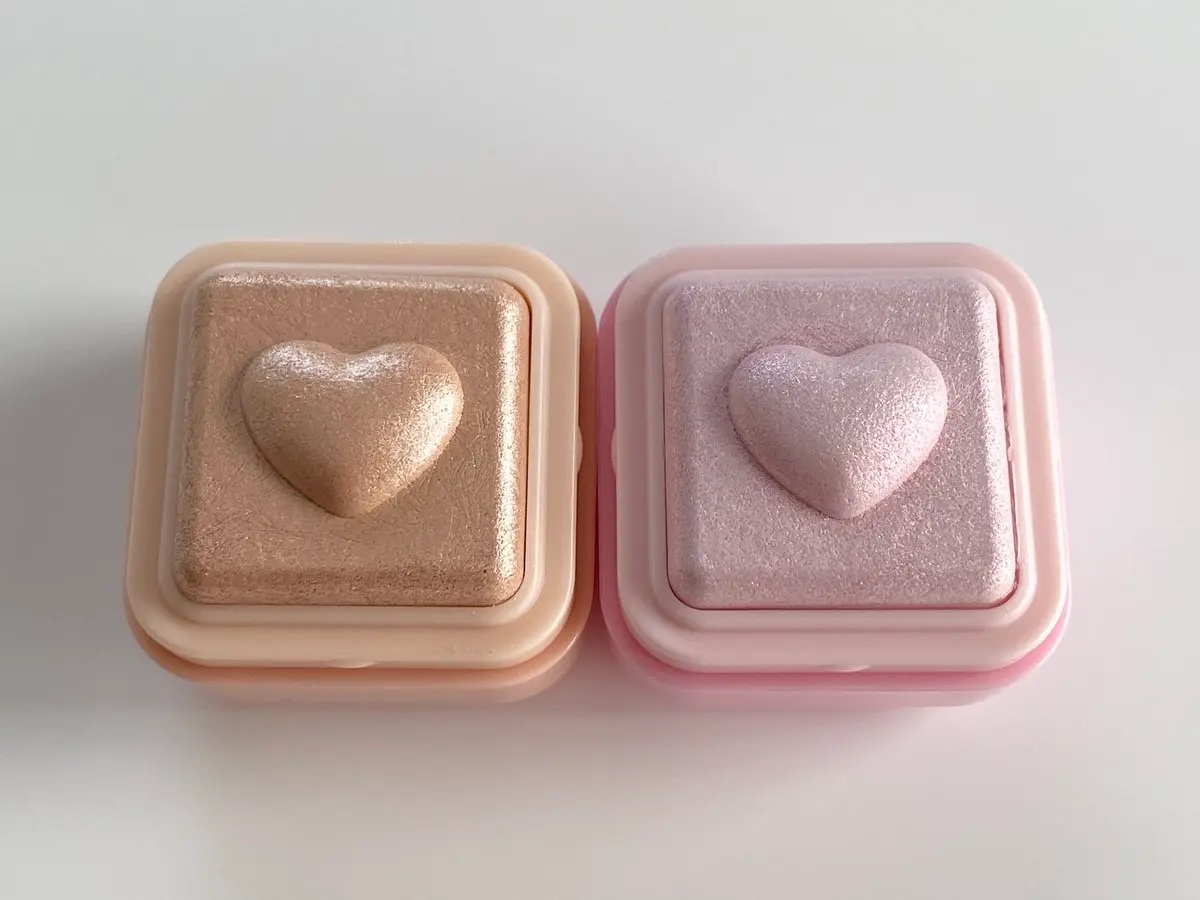 ミルクブリンハートライター/Colorgram/パウダーハイライトを使ったクチコミ（2枚目）