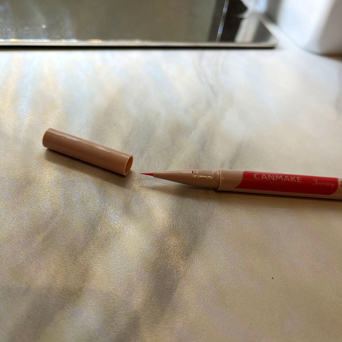 3wayスリムアイルージュライナー/キャンメイク/リキッドアイライナーを使ったクチコミ(1枚目)
