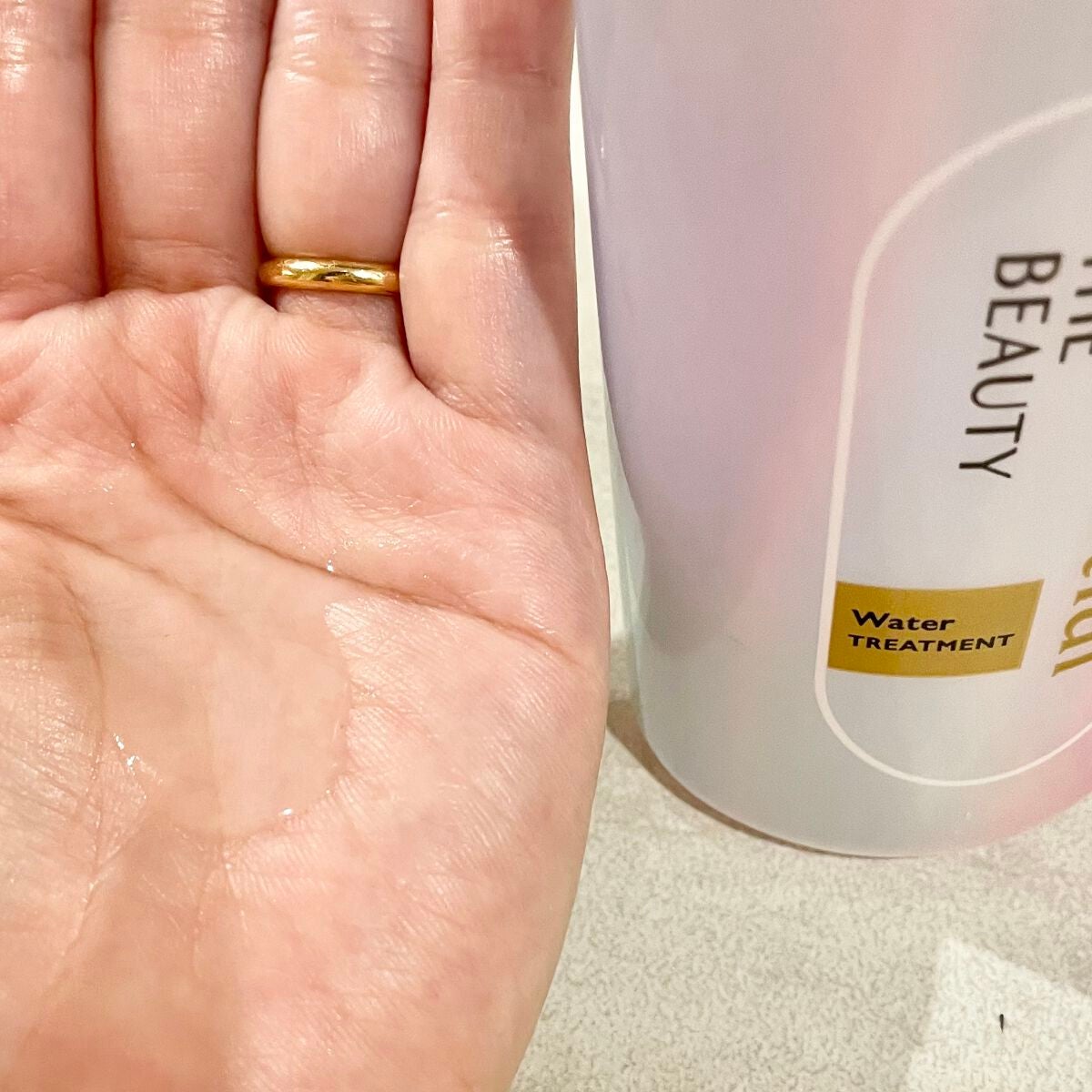 髪のキメ美容バリアトリートメント/エッセンシャル/洗い流すヘアトリートメントを使ったクチコミ(4枚目)