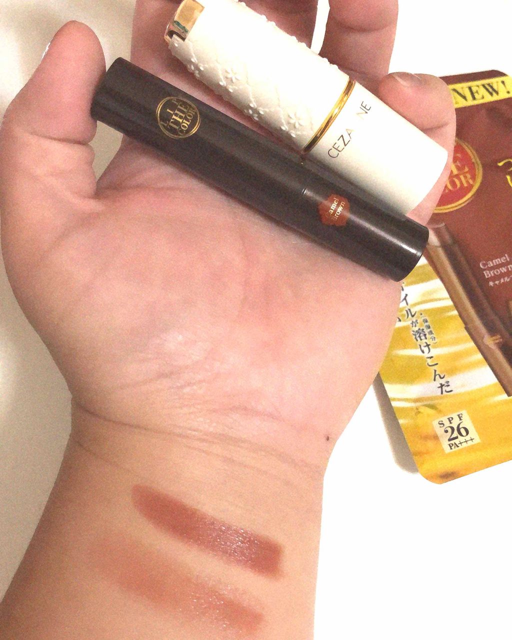 ラスティング リップカラーN/CEZANNE/口紅を使ったクチコミ（1枚目）