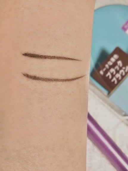 「密着アイライナー」ショート筆リキッド/デジャヴュ/リキッドアイライナーを使ったクチコミ(6枚目)