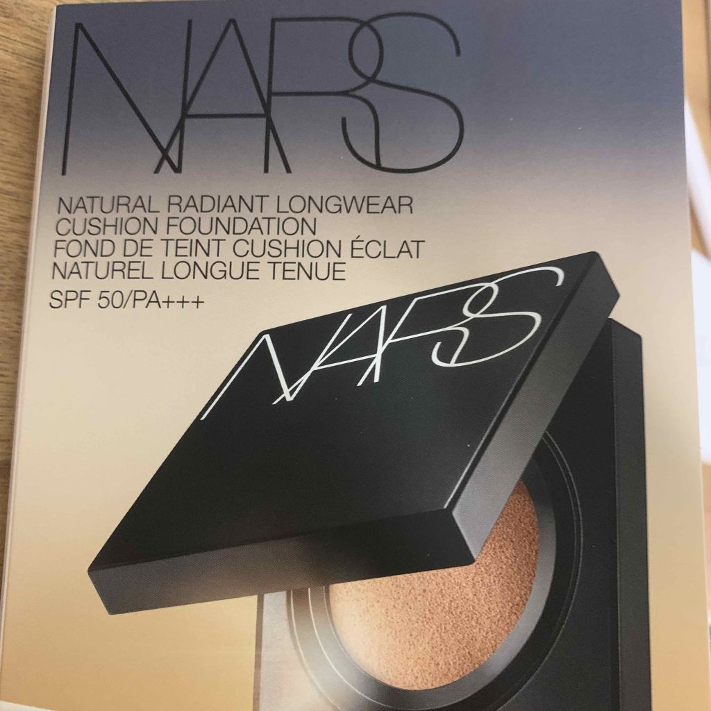 ナチュラルラディアント ロングウェア クッションファンデーション/NARS/クッションファンデーションを使ったクチコミ(1枚目)