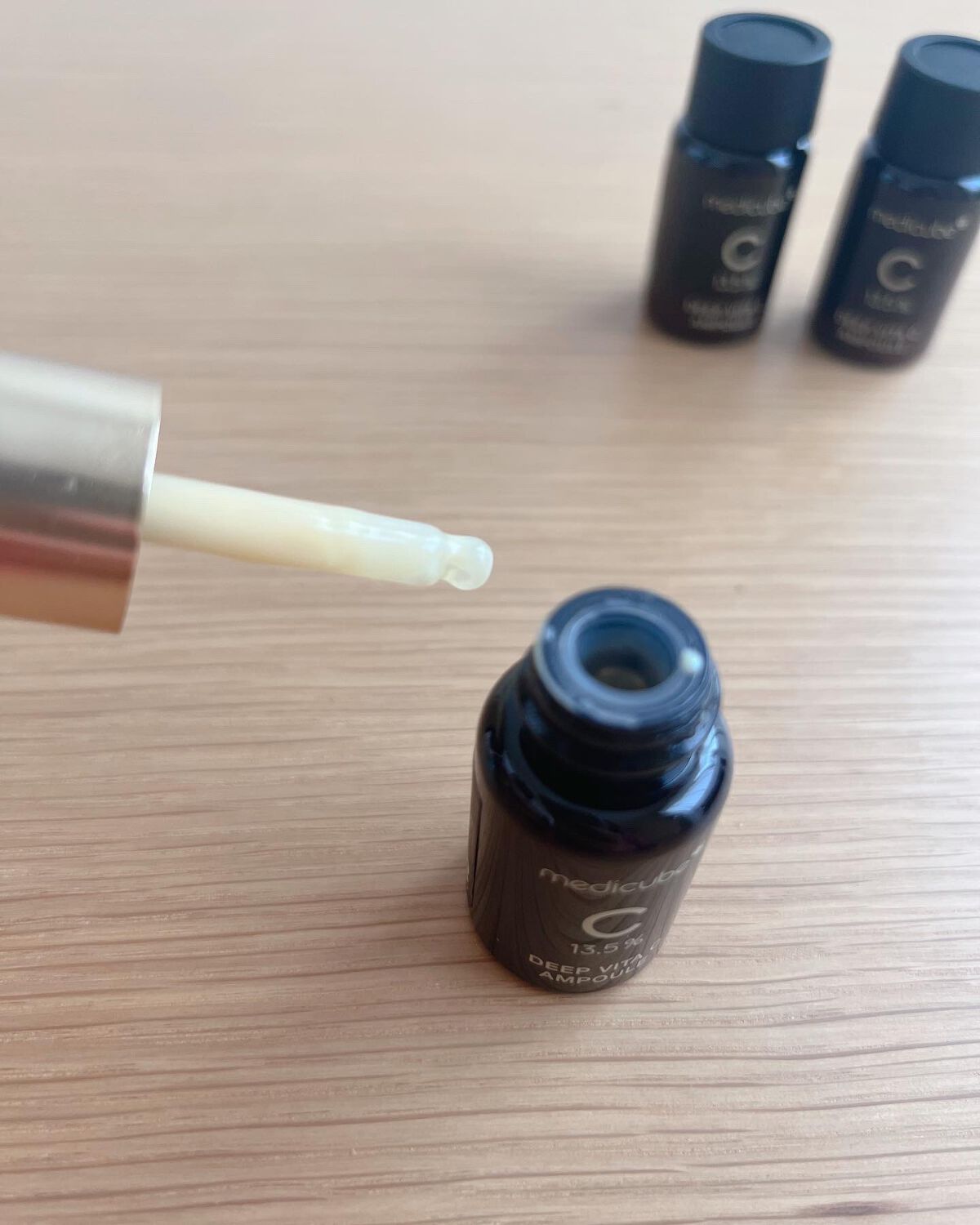 ディープビタCアンプル/MEDICUBE/美容液を使ったクチコミ(3枚目)