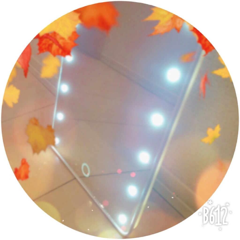 LED付ミラー(スタンドタイプ)/DAISO/その他化粧小物を使ったクチコミ(2枚目)