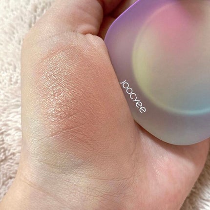 ソフトシェルチーク/Joocyee/パウダーチークを使ったクチコミ(4枚目)