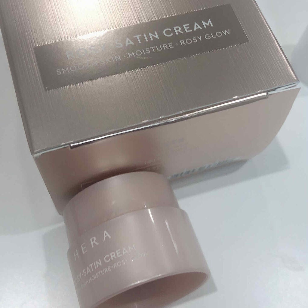 ロージーサテンクリーム/HERA/フェイスクリームを使ったクチコミ(1枚目)