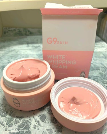 WHITE WHIPPING CREAM(ウユクリーム) ピンク/G9SKIN/化粧下地を使ったクチコミ（3枚目）