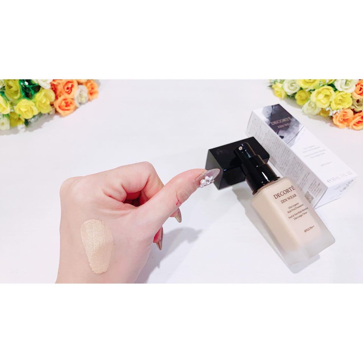 ゼン ウェア フルイド/DECORTÉ/リキッドファンデーションを使ったクチコミ(4枚目)