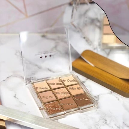 KEYBO FALL IN LOVE SHADOW PALETTE/keybo/アイシャドウパレットを使ったクチコミ(3枚目)