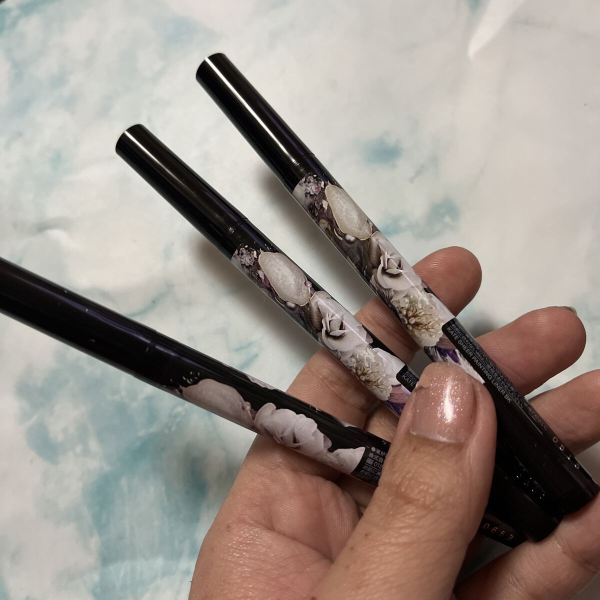 シアーペインティングライナー BR 透け感ブラウン/KATE/リキッドアイライナーを使ったクチコミ（1枚目）