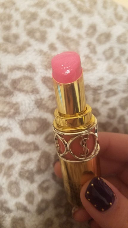 ルージュ ヴォリュプテ シャイン/YVES SAINT LAURENT BEAUTE/口紅を使ったクチコミ(1枚目)
