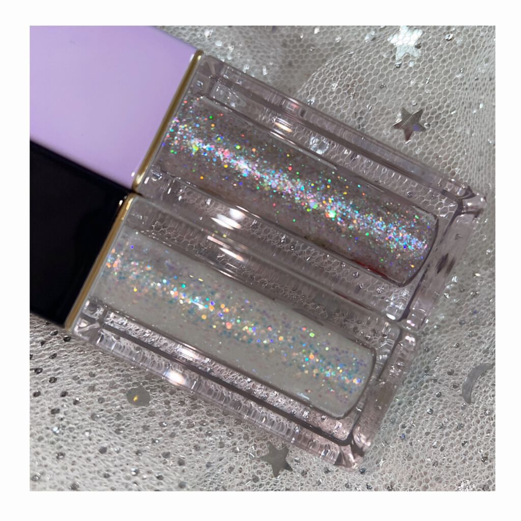 Cherry Love グリッター リキッドアイシャドウ/FlowerKnows/グリッターを使ったクチコミ(4枚目)