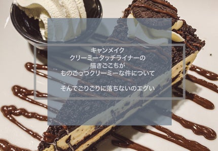 クリーミータッチライナー/キャンメイク/ジェルアイライナーを使ったクチコミ(2枚目)