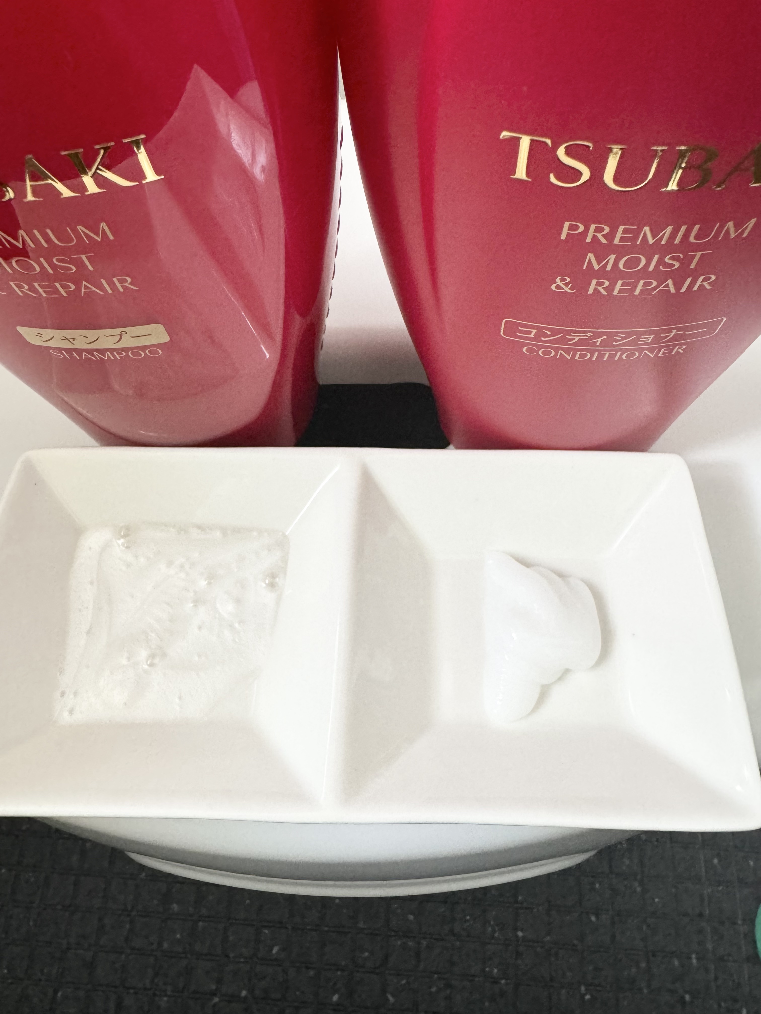 TSUBAKI プレミアム モイスト＆リペア シャンプー/コンディショナー コンディショナー（450mL）/TSUBAKI/市販シャンプーを使ったクチコミ（3枚目）