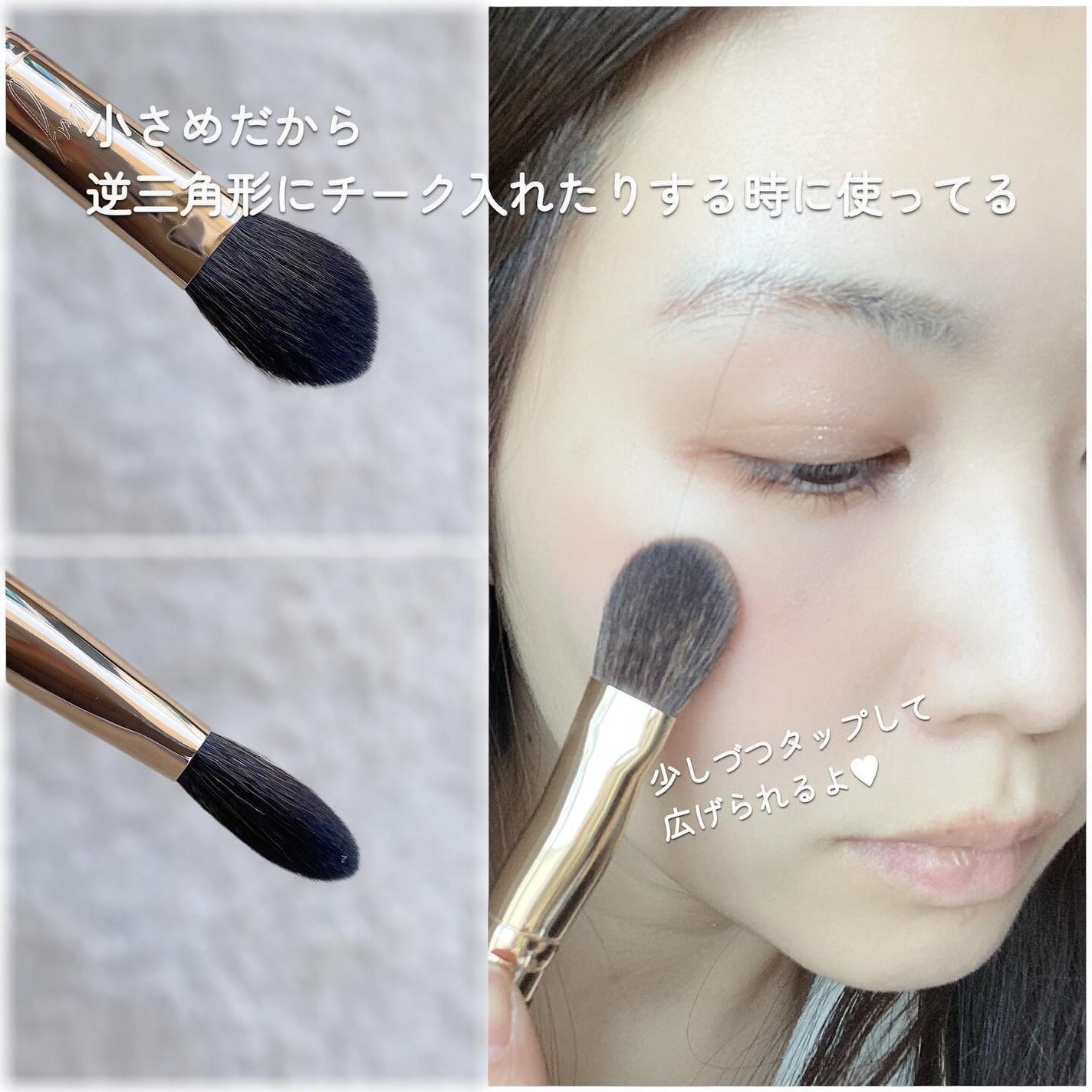 BY MAENG #21 ファンデーションブラシ/SOOA DOR/メイクブラシを使ったクチコミ(3枚目)