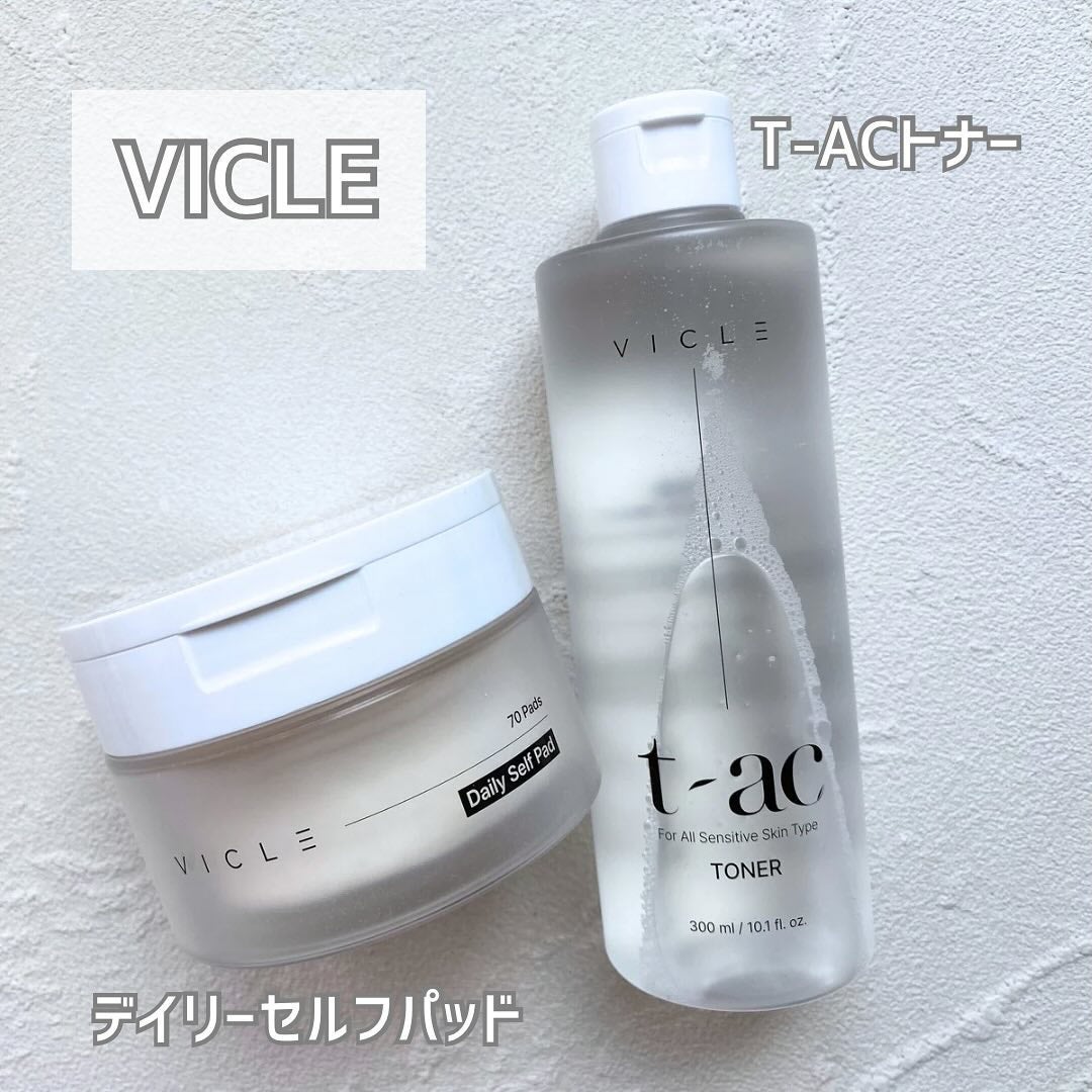t-ac トナー/VICLE/化粧水を使ったクチコミ(2枚目)