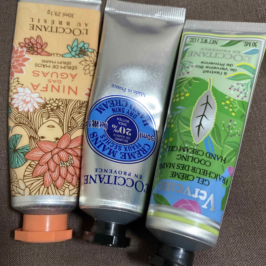 オー ド ニンファ ハンドクリーム/L'OCCITANE/ハンドクリームを使ったクチコミ（1枚目）