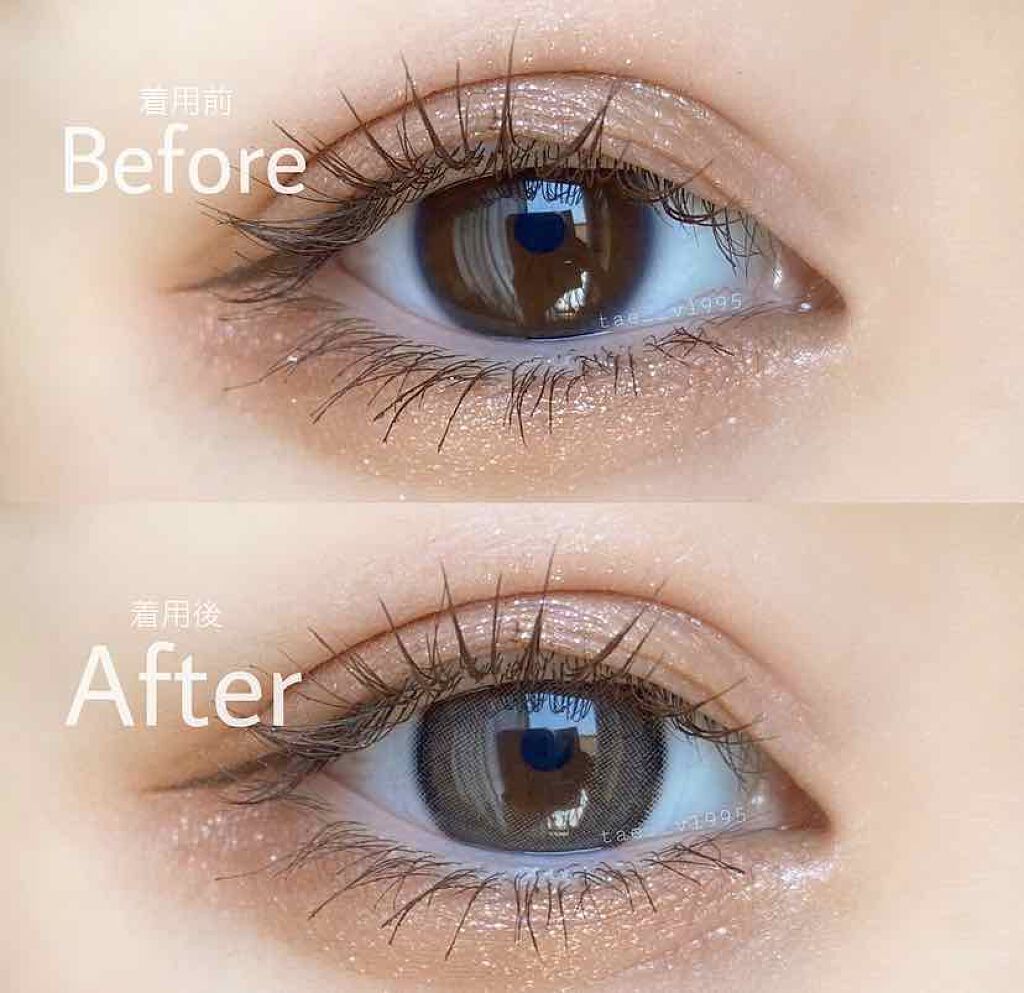 てむ on LIPS 「今回は学校にもつけて行けれそうなナチュラルカラコンをご紹介しま..」(3枚目)