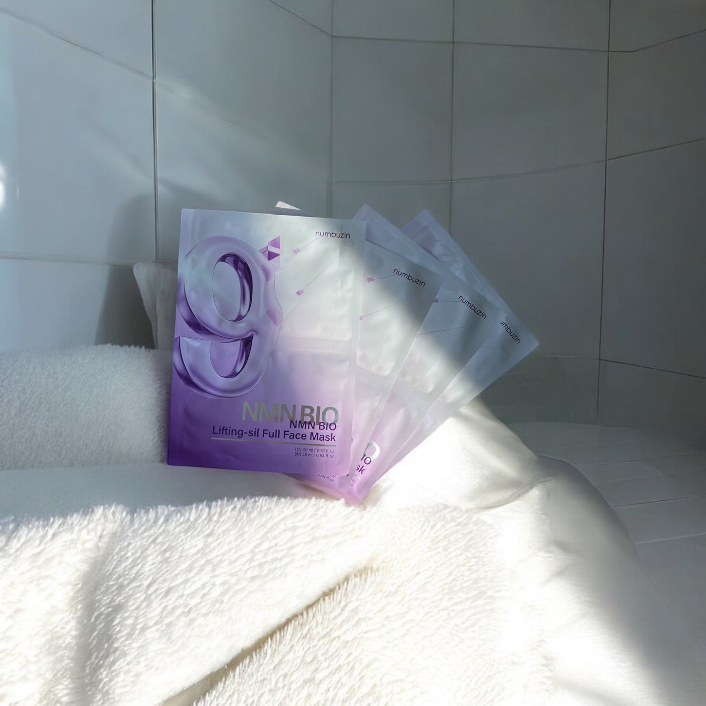 9番 NMNバイオリフトラッピングマスク/numbuzin/シートマスク・パックを使ったクチコミ(2枚目)