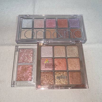 デュオ ポケット グリッター シャドウ/PERIPERA/アイシャドウパレットを使ったクチコミ(2枚目)