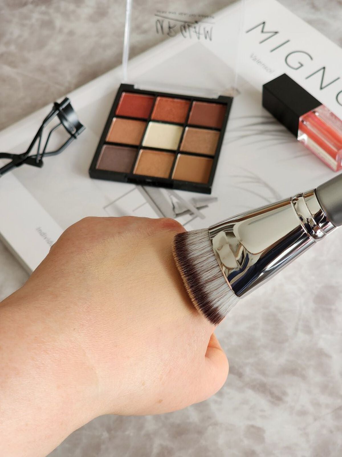 マルチファンデブラシ /ロージーローザ/メイクブラシを使ったクチコミ(3枚目)