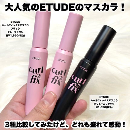 カールフィックスマスカラ/ETUDE/マスカラを使ったクチコミ(2枚目)