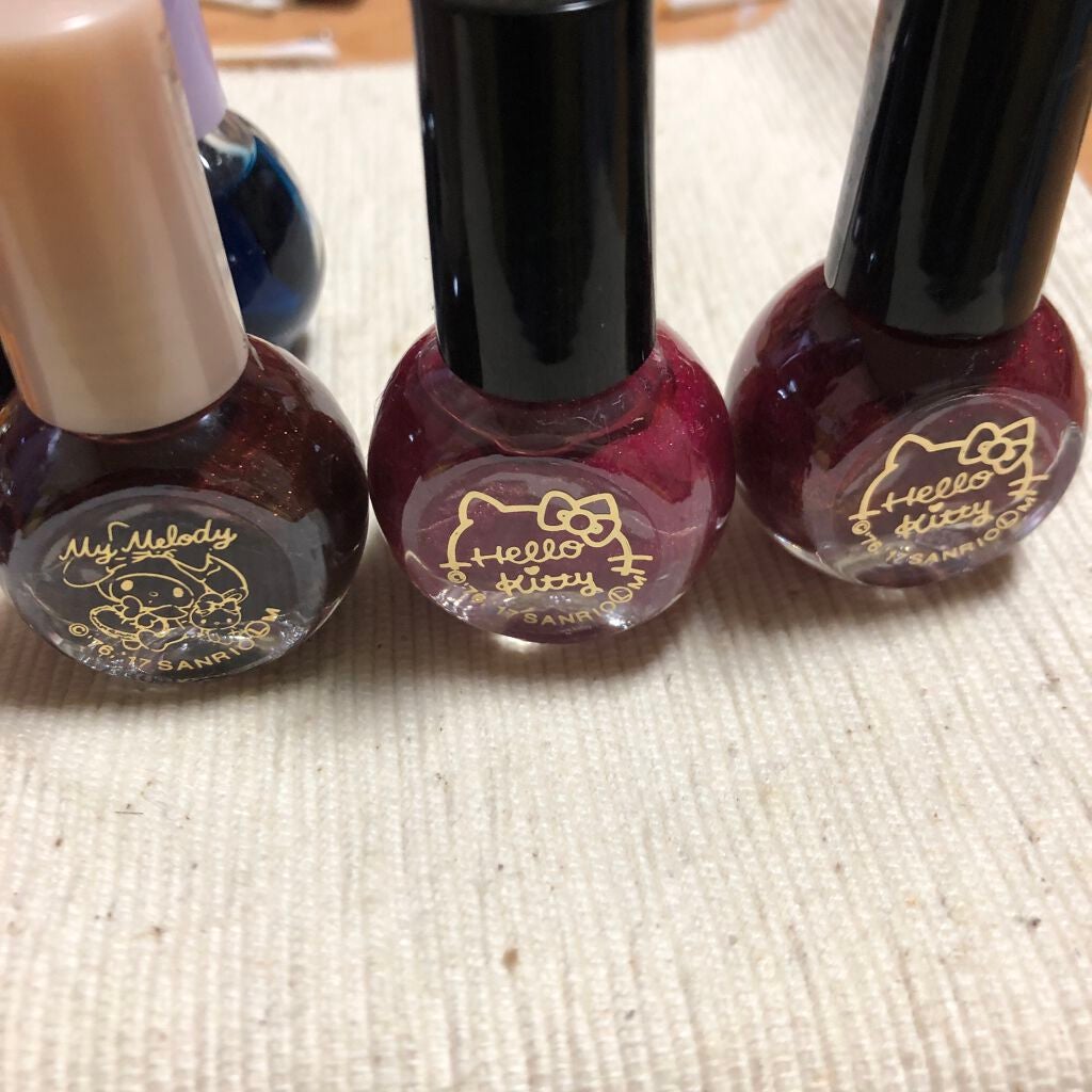 サンリオネイル/DAISO/マニキュアを使ったクチコミ(4枚目)